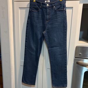 Loft Straight Crop Jeans